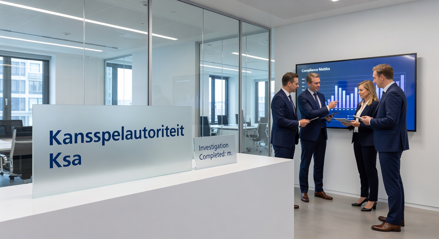 Sprekers op het podium tijdens een eerdere Gaming in Holland Conference, met focus op discussie over regulering