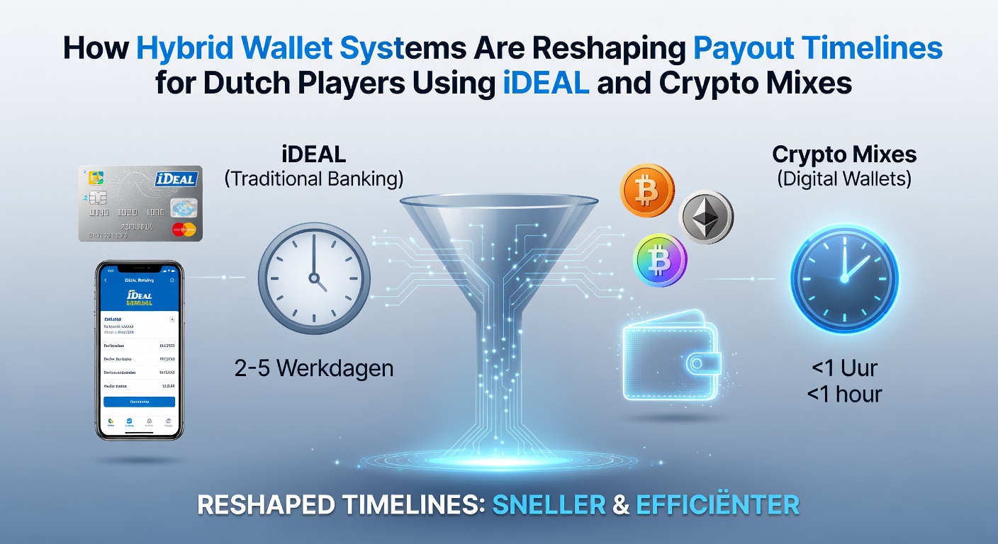 Hybride wallet systemen combineren iDEAL en crypto voor snellere uitbetalingen aan Nederlandse spelers