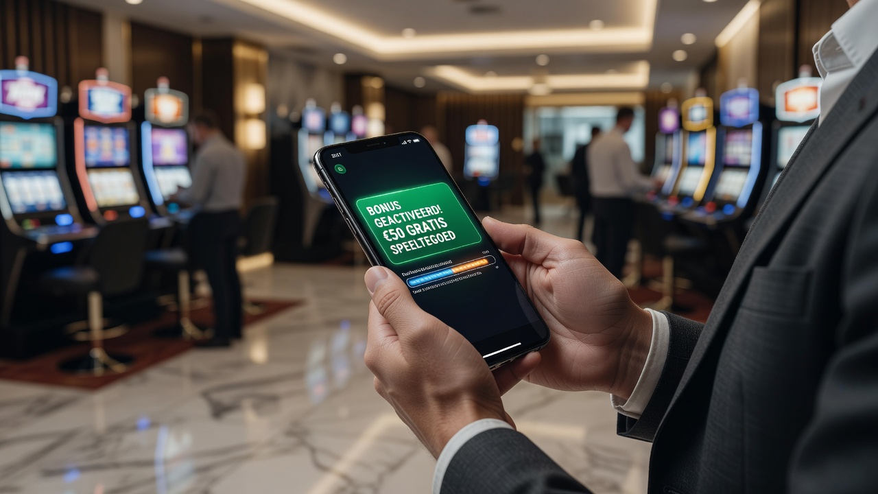 Speler activeert bonus via mobiele bankapp bij Nederlands casino