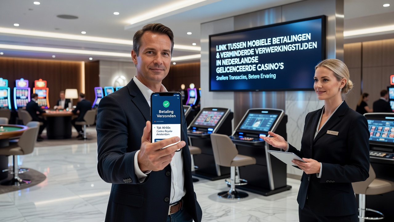 Analyse van verwerkingstijden bij mobiele betalingen in casino's